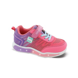 Smart Kids Παιδικά Sneakers Ροζ με Φωτάκια