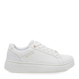 Seven Γυναικεία Sneakers Λευκά U157Q2342B96