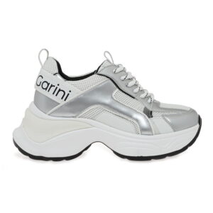 Renato Garini Γυναικείο Sneaker Λευκό Ασημί