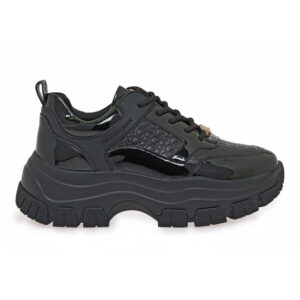 Renato Garini Γυναικείο Sneaker Chunky Μαύρο